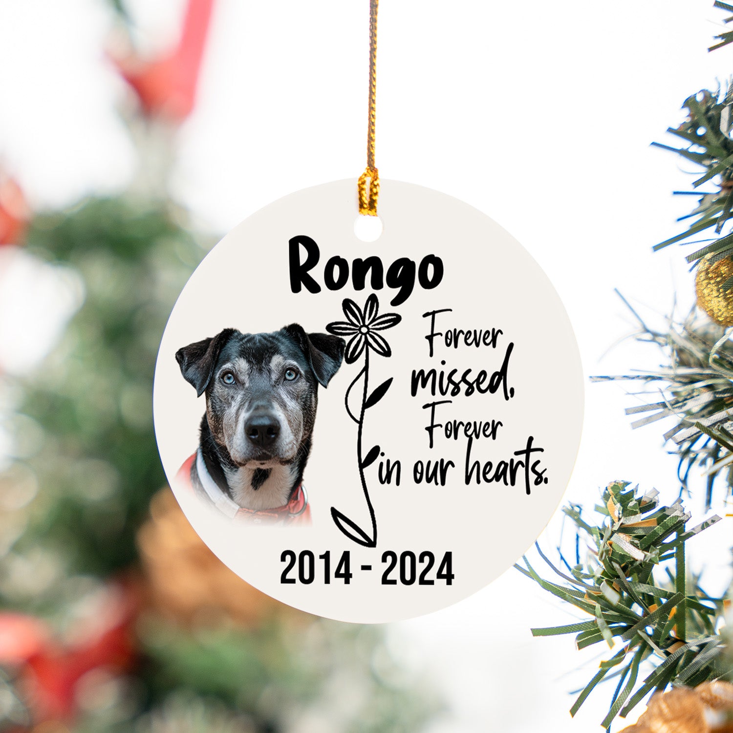 Pet Ceramic Memorial Ornament