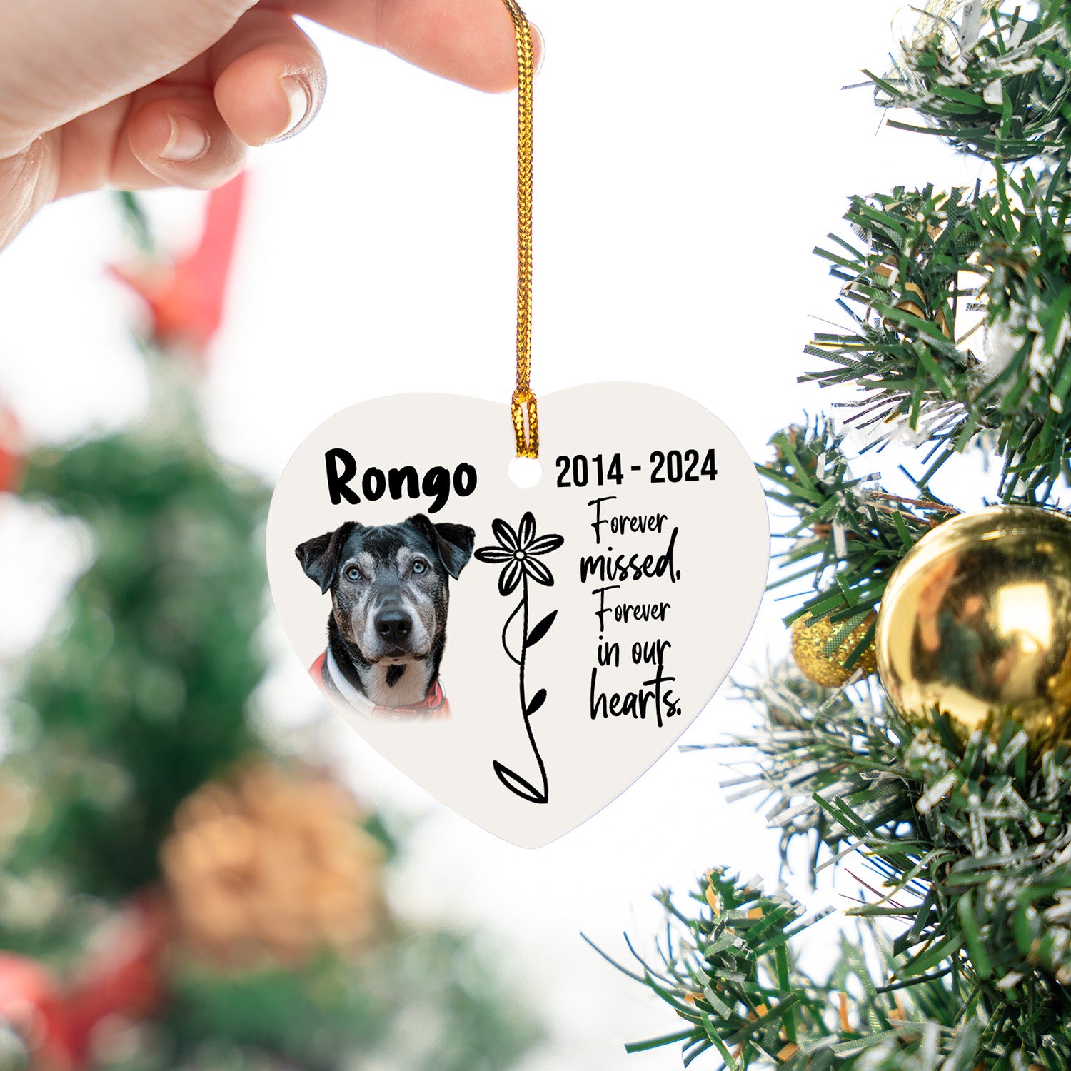 Pet Ceramic Memorial Ornament